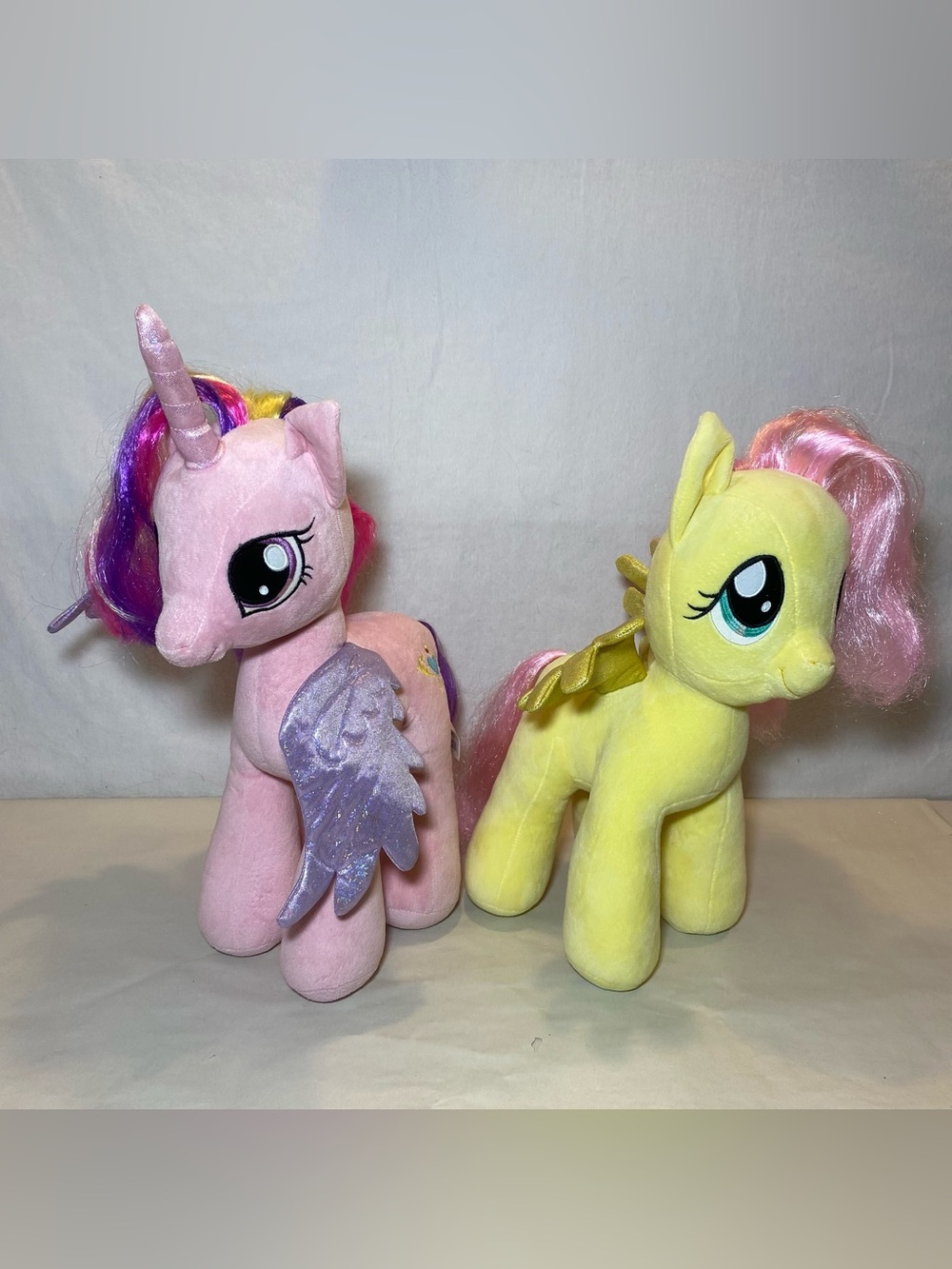 My Little Pony Build A Bear Princess Cadance / Fluttershy Plush Retired RARE BAB